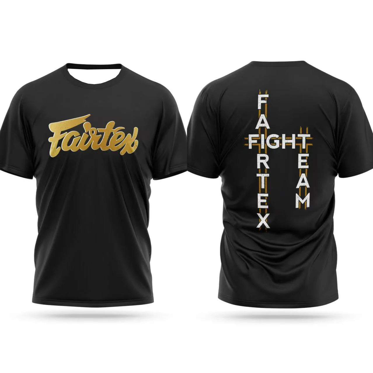 New Summer Quick-Dry Mens T shirt Fighting Suit Fairtex Printed Sports Comfortable and Breathable Loose Short Sleeve Womens Tops