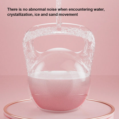 Water-filled Soft Kettlebell Versatile Shock-Proof Impact-Resistant Anti Slip Grip Hand Weights for Noise-Free Strength Training