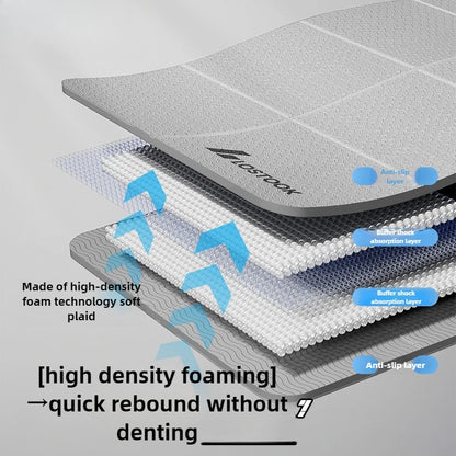 Extra Wide Yoga Mat Thick Foldable Non-Slip Quiet Exercise Mat for Home Workout Fitness 요가매트