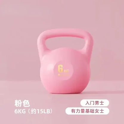 1pc Women's Lifting Kettle Dumbbell Buttock Artifact Kettlebell Men's Fitness Home Professional Squat Weight Loss Exercise Equip