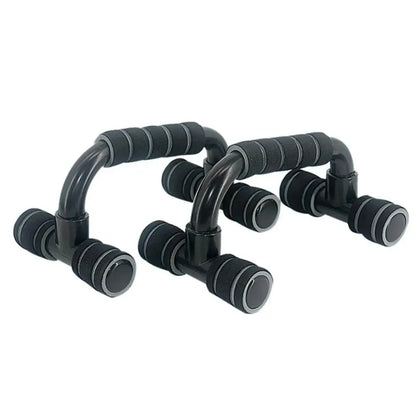 1 Pair of Gym Handles Non-slip Push-up Stand Strong Stable Pushup Bars Durable H-shaped Calisthenics Parallel Bars Fitness
