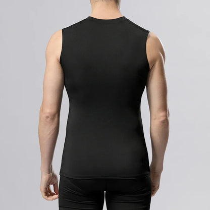 Men Shaping Vest Body Shaper Compression Tank Top Male Slimming Workout Tee Skin-friendly Tummy Control Sleeveless Shirts Gym