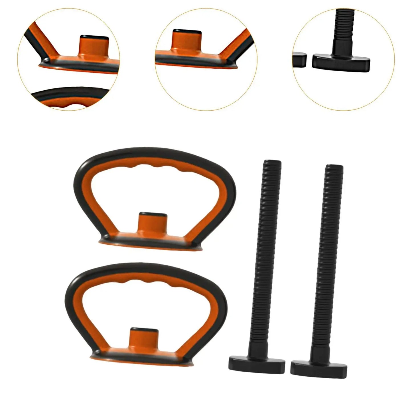 Kettlebell Handle Dumbbells Grip Multifunction Strength Training Kettle Bell Grip for Sports Indoor Gym Bag Outdoor Workout