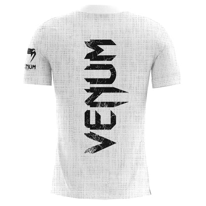 Men's UFC Black White T-shirt Classic Short Sleeved 3D Print Tees Summer Casual O-neck Jersey Boxing Fitness Training T-shirts