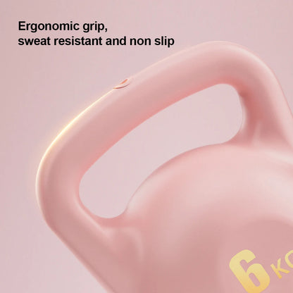 Water-filled Soft Kettlebell Versatile Shock-Proof Impact-Resistant Anti Slip Grip Hand Weights for Noise-Free Strength Training