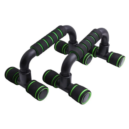 1 Pair of Gym Handles Non-slip Push-up Stand Strong Stable Pushup Bars Durable H-shaped Calisthenics Parallel Bars Fitness