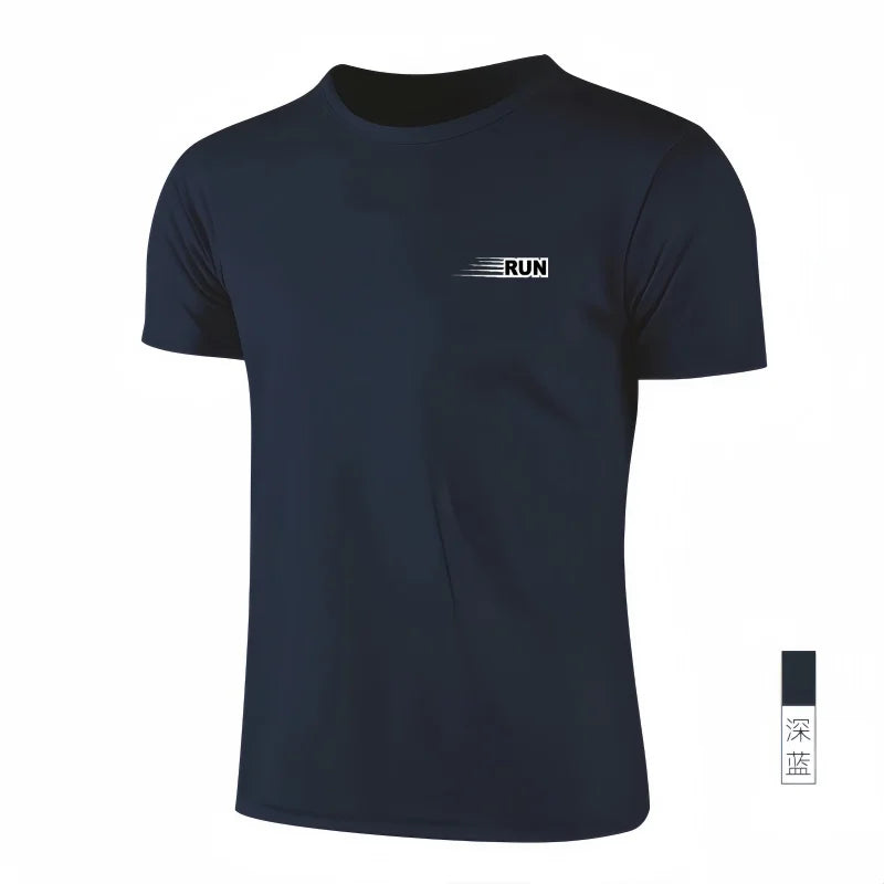 Quick Dry Running Shirt Football Shirt Men's Sportswear Men's Jogging T-shirt Quick Dry Compression Sports T-shirt Gym