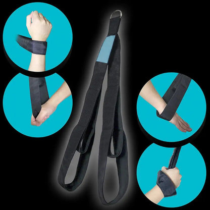 Pull Down Rope  Durable High Elasticity Pull Up Assist Band  Polyester Triceps Extension Strap