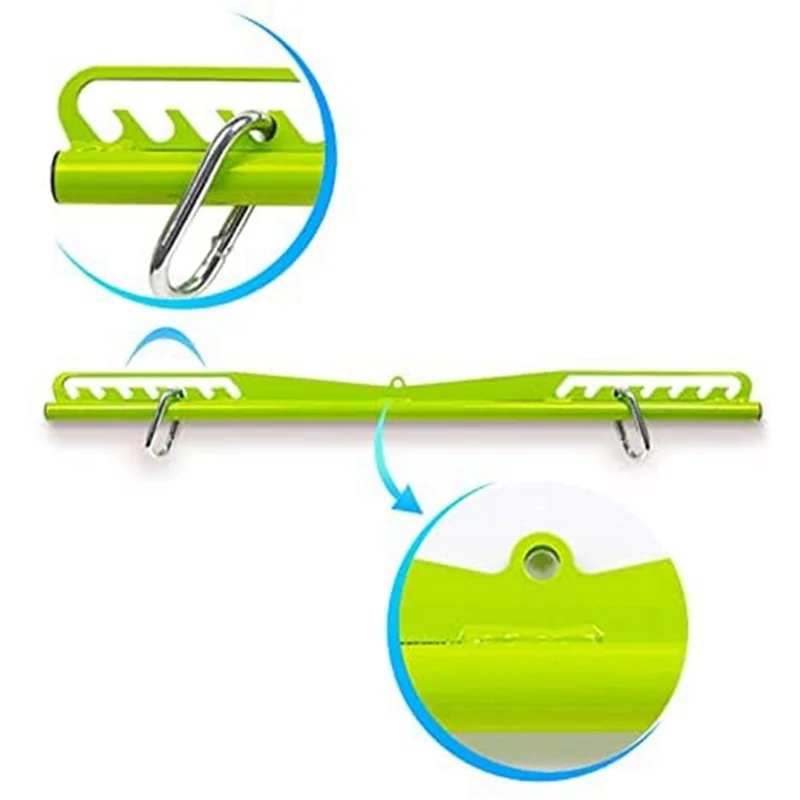 Home Gym Fitness Spreader Bar Multi-Grip Wide Lat Pull Down BarLat Pulldown Attachments Long BarShort Bar-ABWY