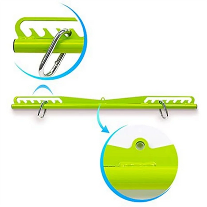 Home Gym Fitness Spreader Bar Multi-Grip Wide Lat Pull Down BarLat Pulldown Attachments Long BarShort Bar-ABWY