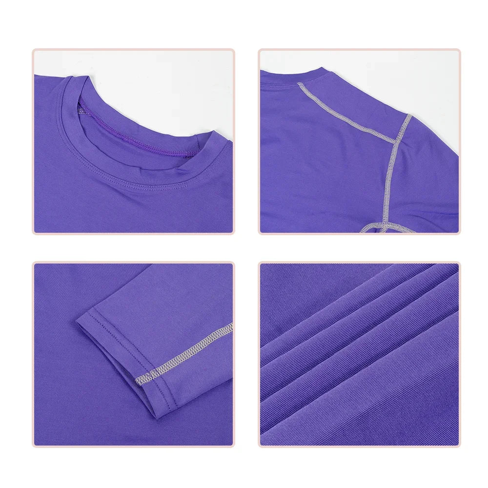 Men Compression Running T-Shirt Gym Sportswear Training Jogging Shirts Fitness Tight Long Sleeve Sport T-shirt Quick Dry Clothe