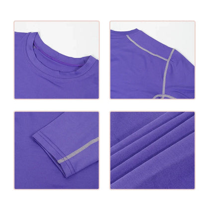 Men Compression Running T-Shirt Gym Sportswear Training Jogging Shirts Fitness Tight Long Sleeve Sport T-shirt Quick Dry Clothe