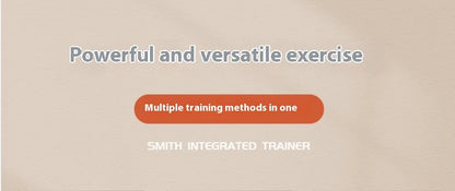 Smith machine gantry fitness equipment, home bird squat bench, multi-functional home comprehensive trainer