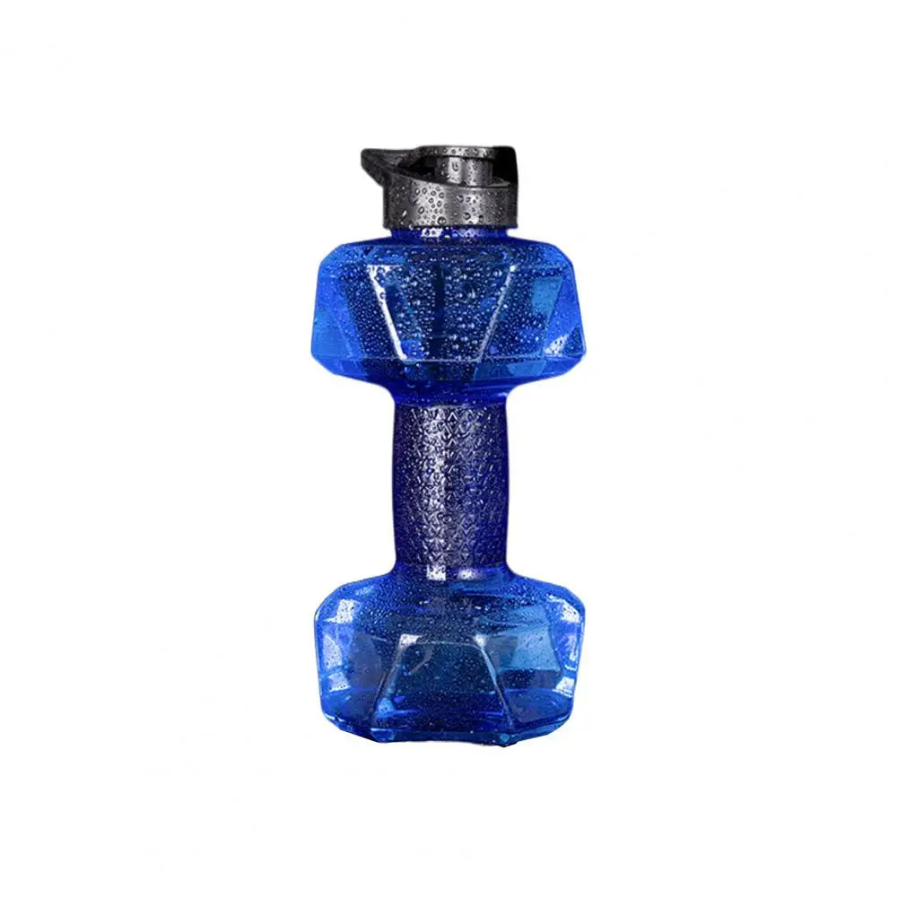 500/1500/2200/2600ML Dumbbell Water Bottle ET Dumbbell Shaped Kettle Arm Muscle Training Fitness Cycling Workout Water Bottle