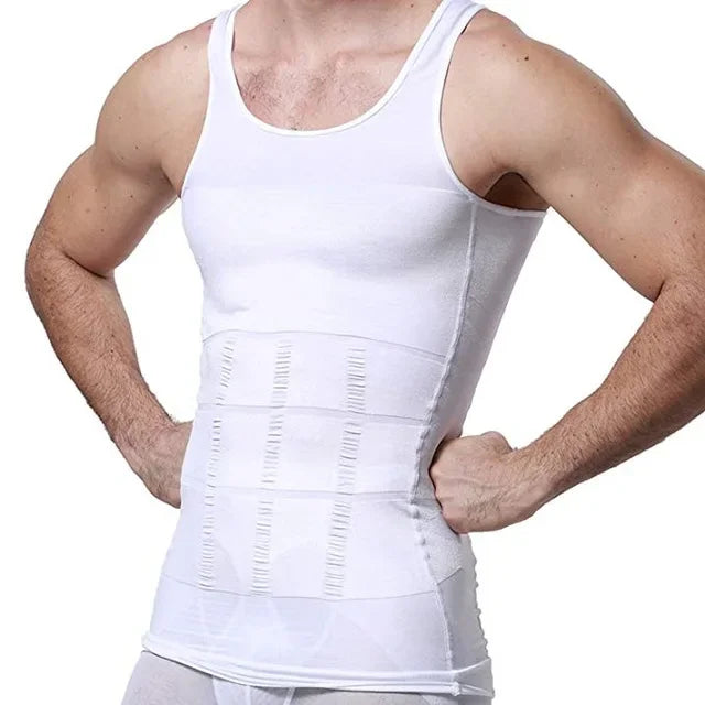 2/1 Slimming Vest Men's Slimming Bodysuit Slimming Waist Corset Corset Slimming Vest Slimming Slimming Tummy Trimming Shapewear