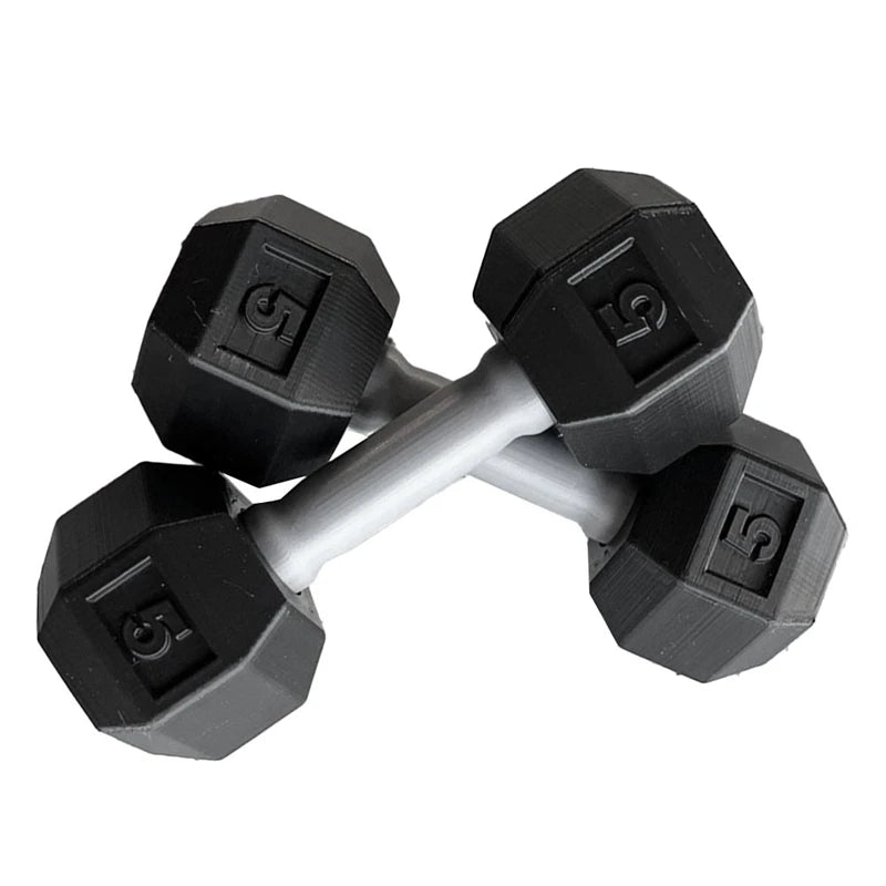 2Pcs Modern Kids Weight Set Toy Dumbbells Baby Workout Weights Fun Fitness And Exercise Equipment For Toddlers