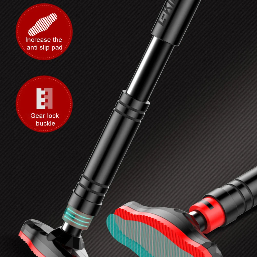 Doorway Pull Up Bar Strength Training Pull Up Bar Adjustable Length Upper Body Fitness Workout Bar Horizontal Bar for Home Gym