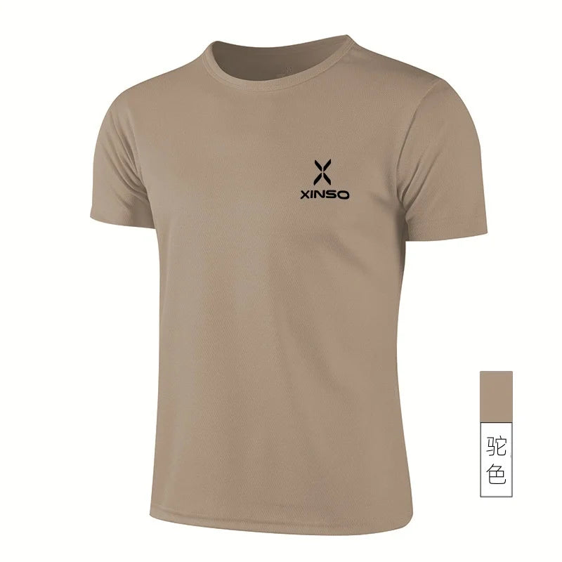 Quick Dry Running Shirt Football Shirt Men's Sportswear Men's Jogging T-shirt Quick Dry Compression Sports T-shirt Gym