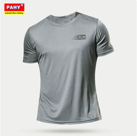 Quick Dry Running Shirt Football Shirt Men's Sportswear Men's Jogging T-shirt Quick Dry Compression Sports T-shirt Gym