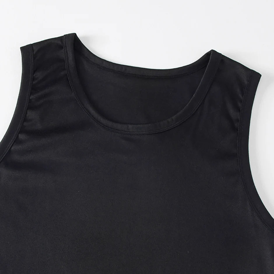 1/3 Piece Men's Four Seasons Basic Plus Size Sports And Leisure Vest Men's Fitness Running Basketball Bottoming Sleeveless Vest