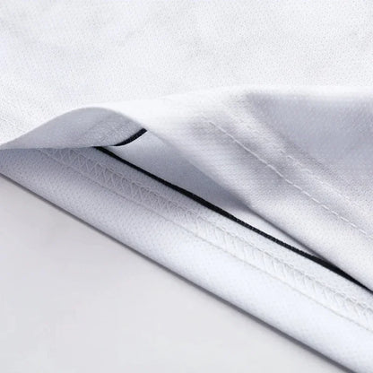 ASKARI Boxing Fighting Match Design 3D Men Fitness Short Sleeve T-shirt Breathable Mesh Sports Tees for Male Outdoor Trainning