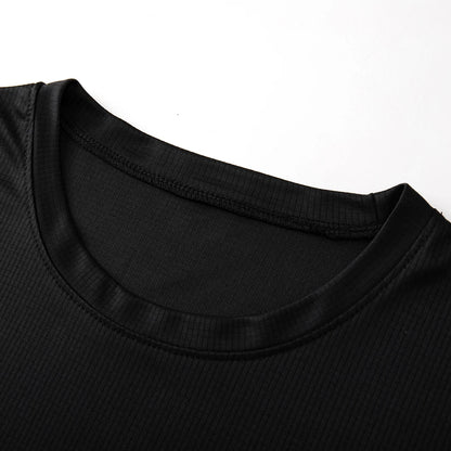 Summer Mens Quick Dry Running Bodybuilding Shirts Sport Gym t Shirt Men Short Sleeve Fitness Tops Oversized t-Shirt Jersey