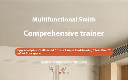 Smith machine gantry fitness equipment, home bird squat bench, multi-functional home comprehensive trainer