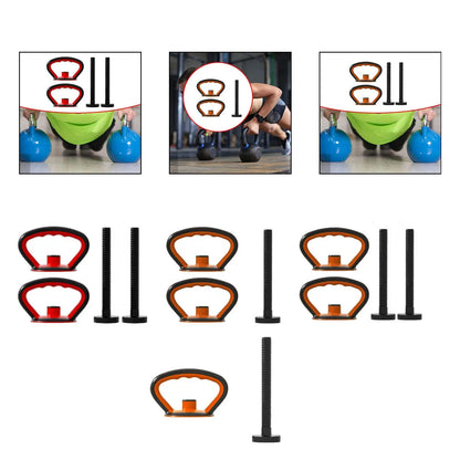 Kettlebell Handle Dumbbells Grip Multifunction Strength Training Kettle Bell Grip for Sports Indoor Gym Bag Outdoor Workout