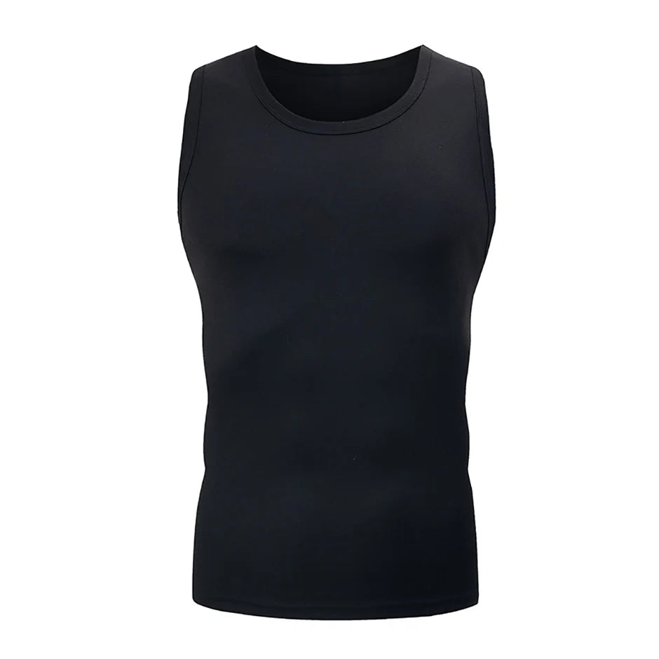 1/3 Piece Men's Four Seasons Basic Plus Size Sports And Leisure Vest Men's Fitness Running Basketball Bottoming Sleeveless Vest