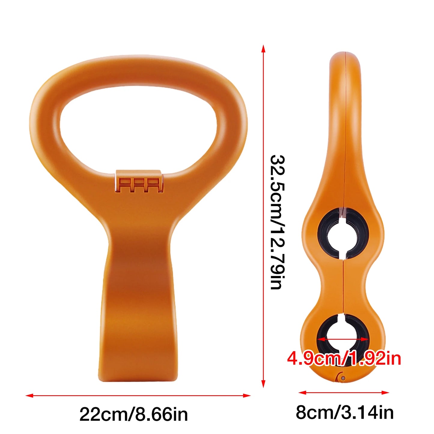 Adjustable Dumbbell Grip Durable Kettle Grip For Dumbbell Convenient Home Gym Workout Equipment Portable Weightlifting