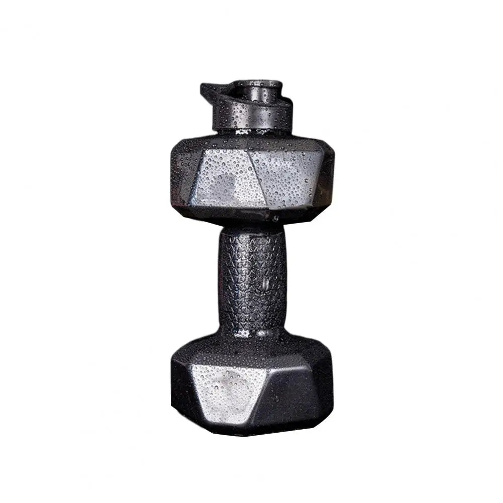 500/1500/2200/2600ML Dumbbell Water Bottle ET Dumbbell Shaped Kettle Arm Muscle Training Fitness Cycling Workout Water Bottle