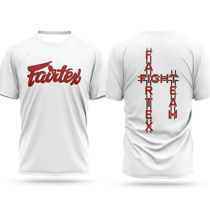 New Summer Quick-Dry Mens T shirt Fighting Suit Fairtex Printed Sports Comfortable and Breathable Loose Short Sleeve Womens Tops