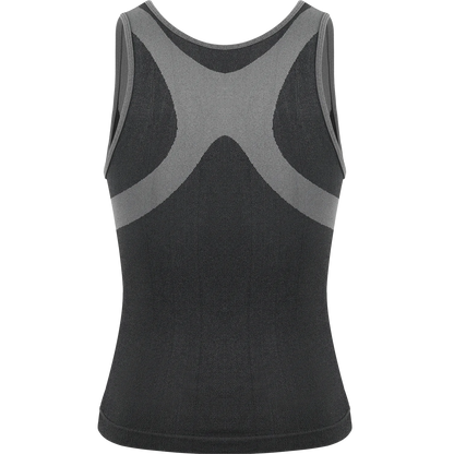 New Men's Shapewear Slimming Body Shaper Horizontal Stripe Compression Band Tummy Control T-Shirt Cross Elastic Workout Top