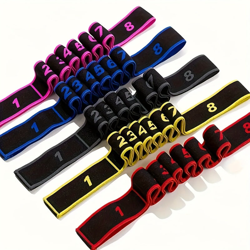 Yoga Elastic Band Yoga Number Band Shoulder and Back Opening Fitness Resistance Band Tension Band Stretching Band Stretching and Muscle Tension Band