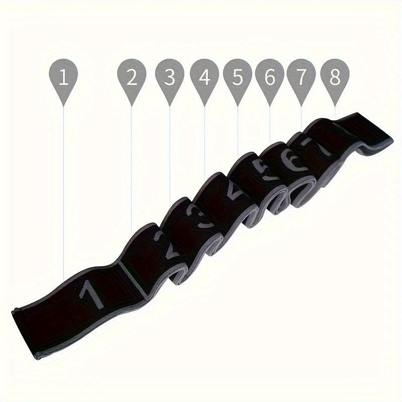 Yoga Elastic Band Yoga Number Band Shoulder and Back Opening Fitness Resistance Band Tension Band Stretching Band Stretching and Muscle Tension Band