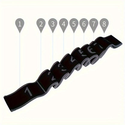 Yoga Elastic Band Yoga Number Band Shoulder and Back Opening Fitness Resistance Band Tension Band Stretching Band Stretching and Muscle Tension Band